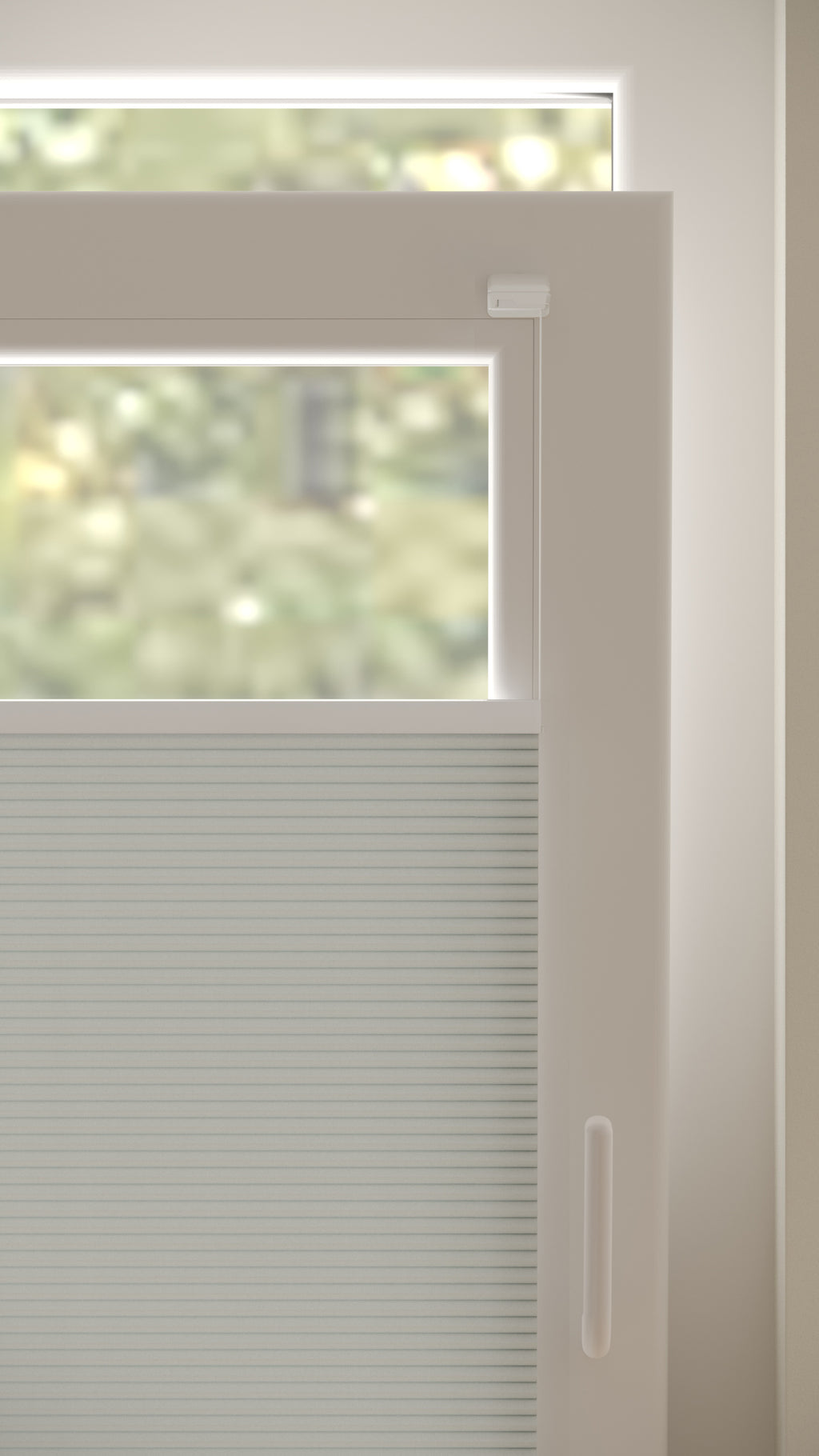 Plissé Gordijn Parijs Grijszand 230 Draai Kiep Afbeelding 2