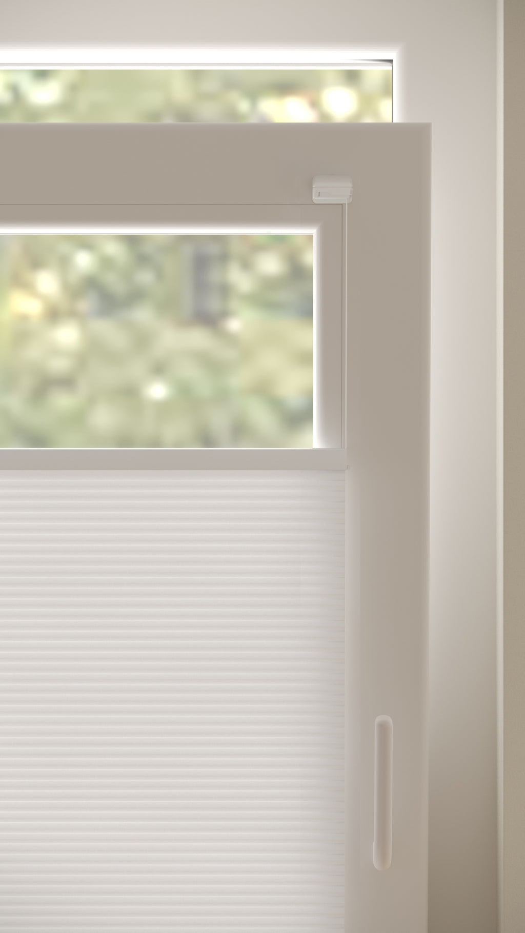 Plissé Gordijn Monaco Wit 01 Draai Kiep Afbeelding 2