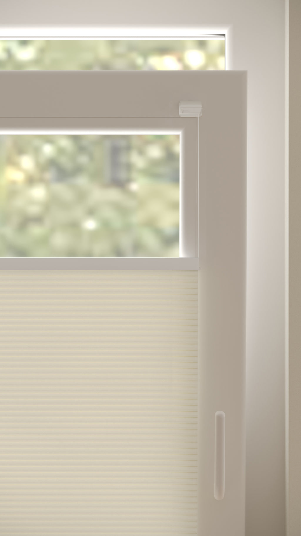 Plissé Gordijn Monaco Ecru 02 Draai Kiep Afbeelding 2