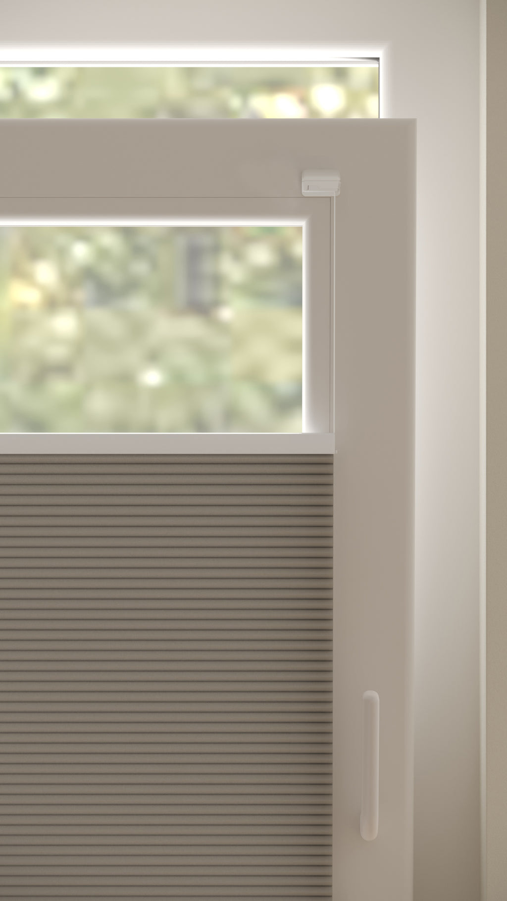 Plissé Gordijn Monaco Zand Verduister 04 Draai Kiep Afbeelding 2