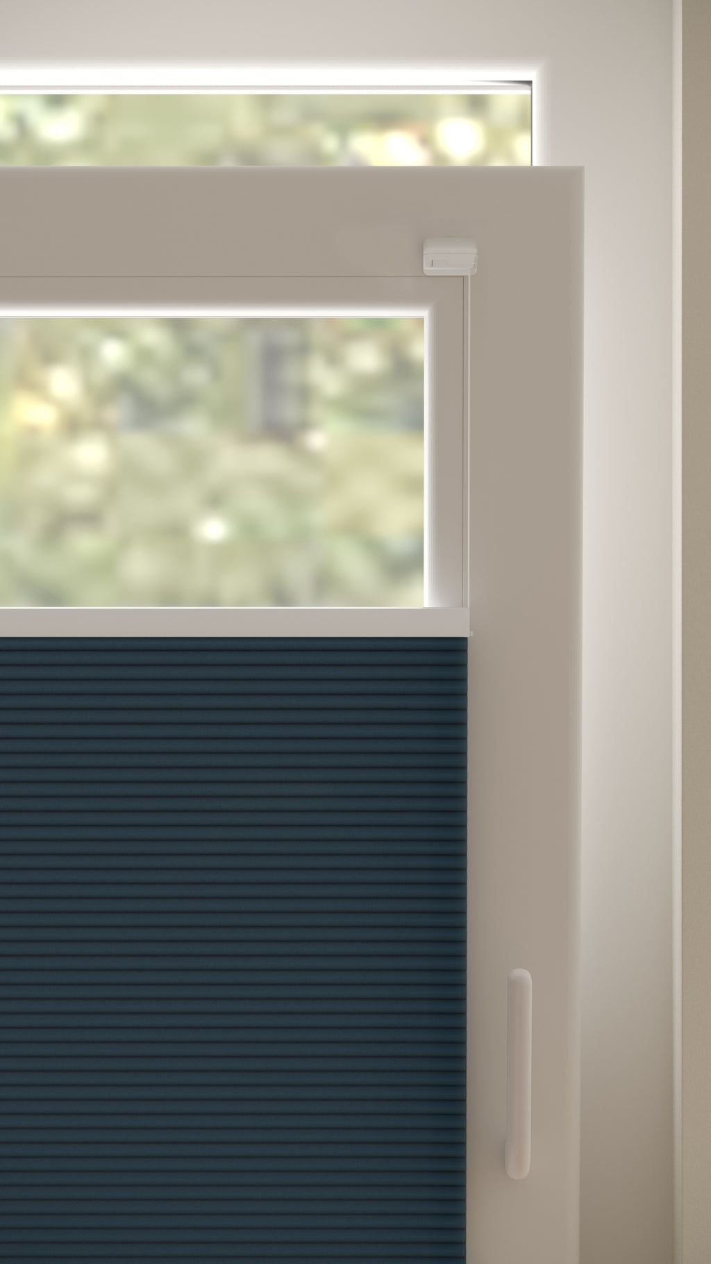 Plissé Gordijn Monaco Blauw 09 Draai Kiep Afbeelding 2