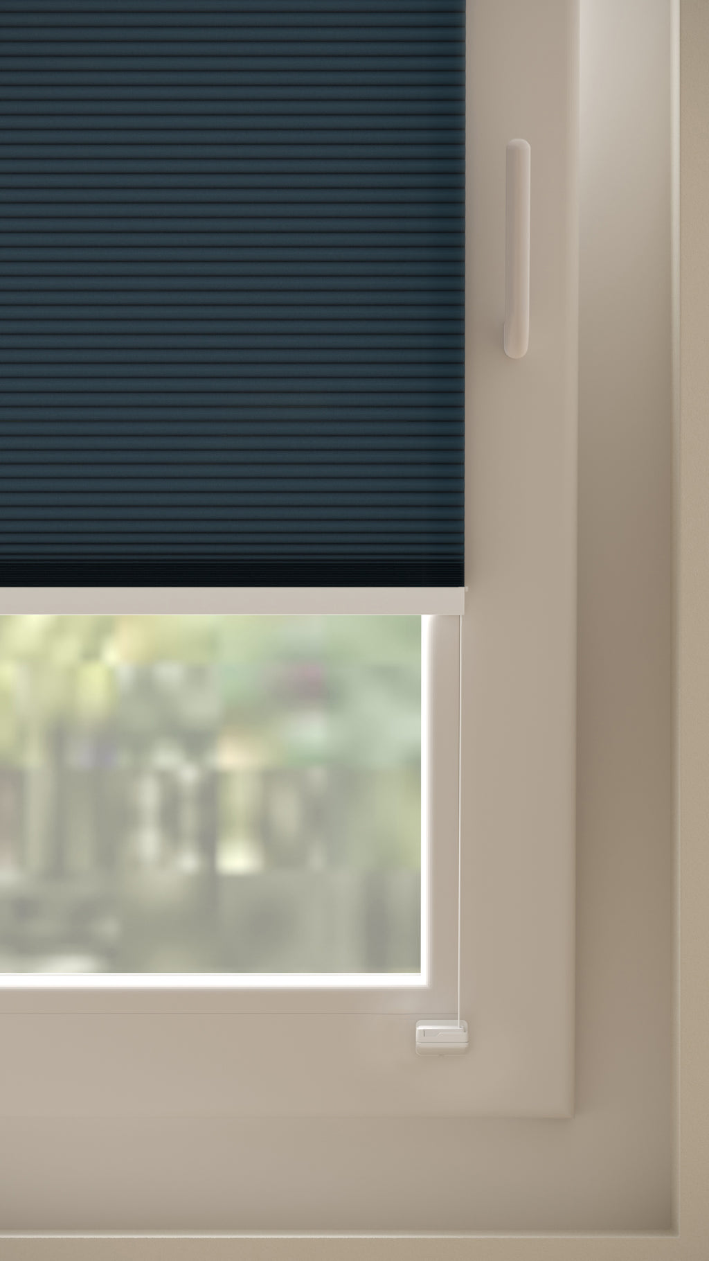 Plissé gordijnen Monaco Blauw 09 - Draai/kiep