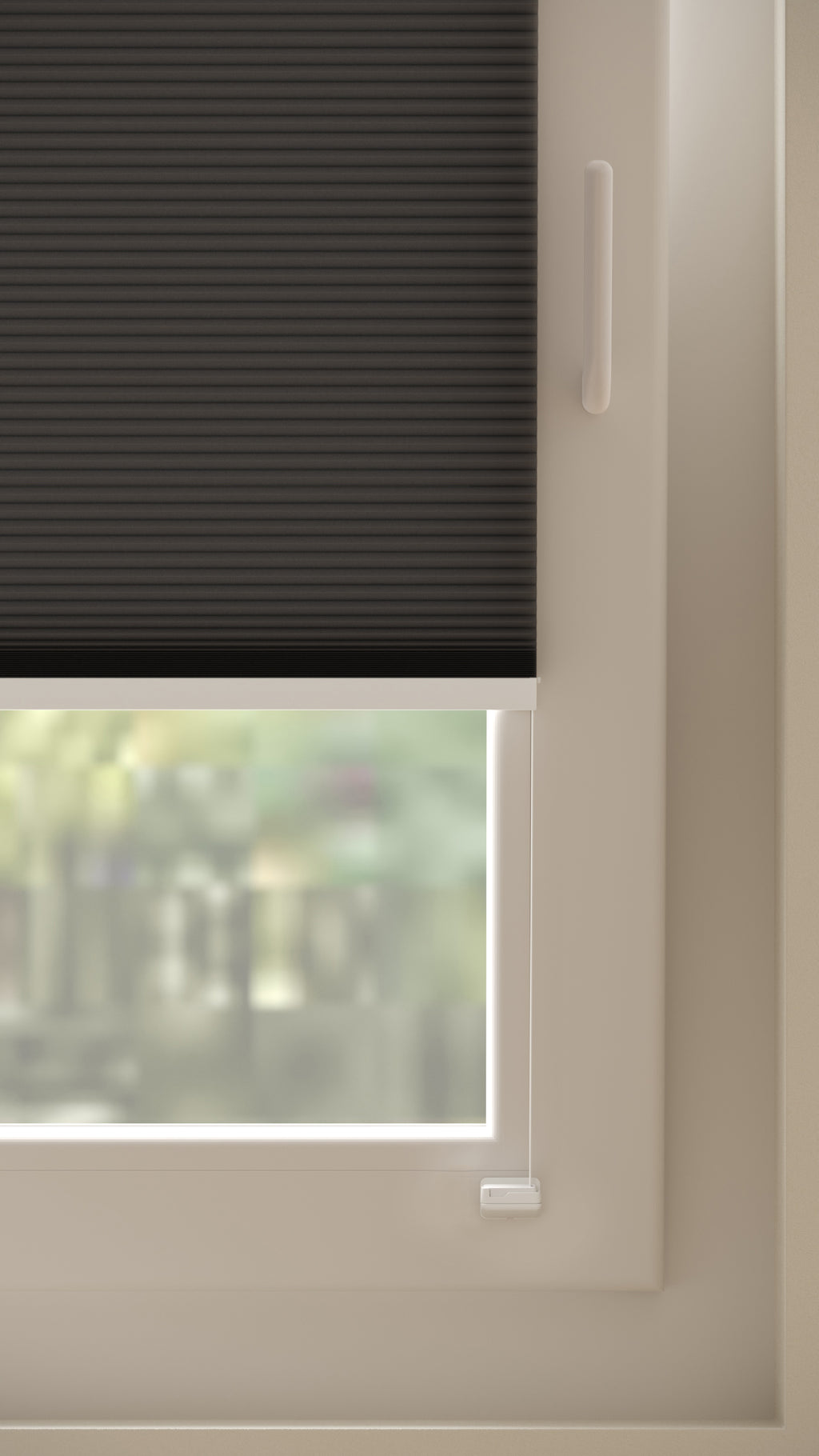 Plissé gordijnen Monaco Antraciet 12 - Draai/kiep