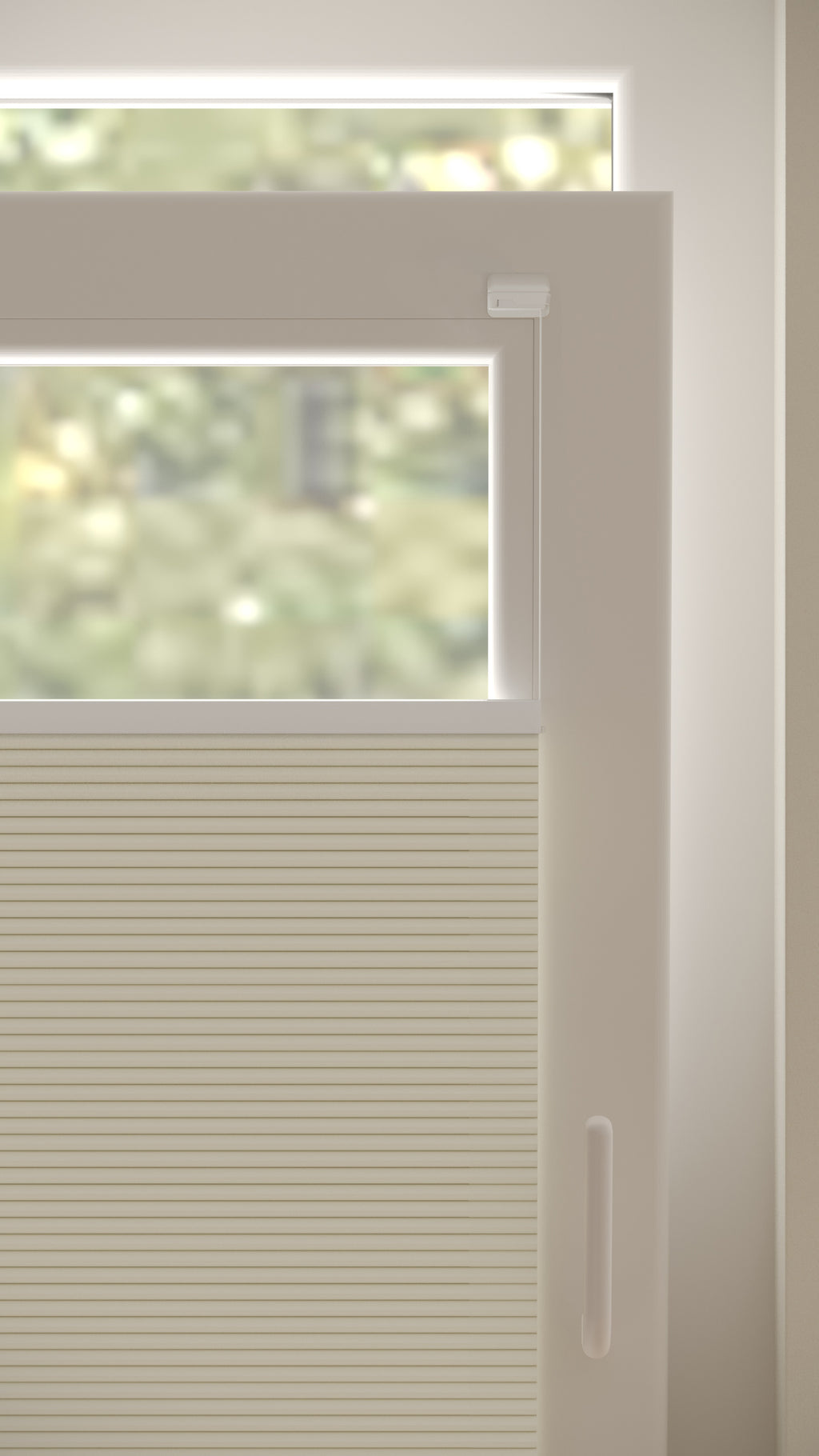 Plissé Gordijn Monaco Ecru Verduister 02 Draai Kiep Afbeelding 2