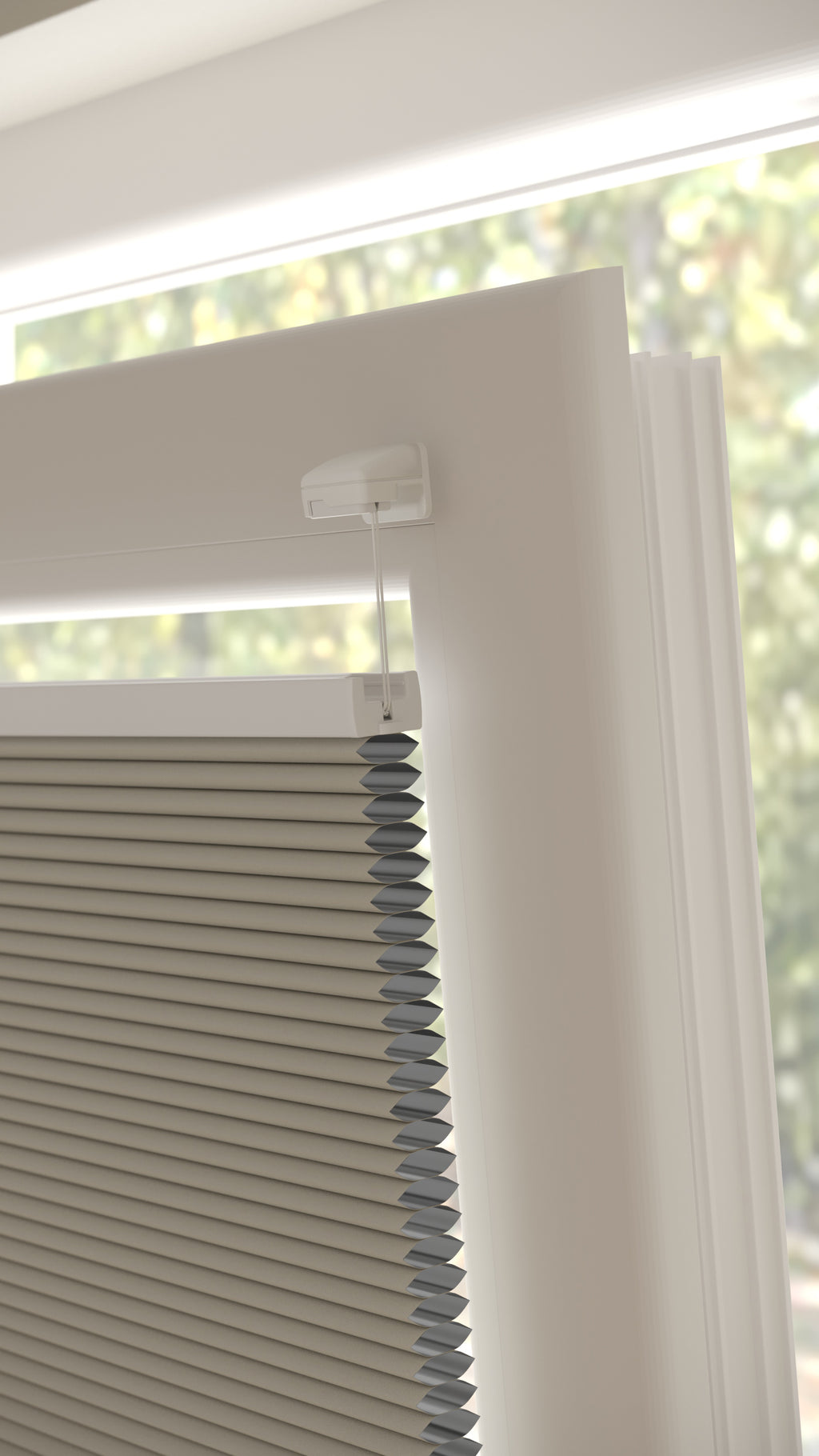 Plissé gordijnen Monaco Zand 04 - Draai/kiep