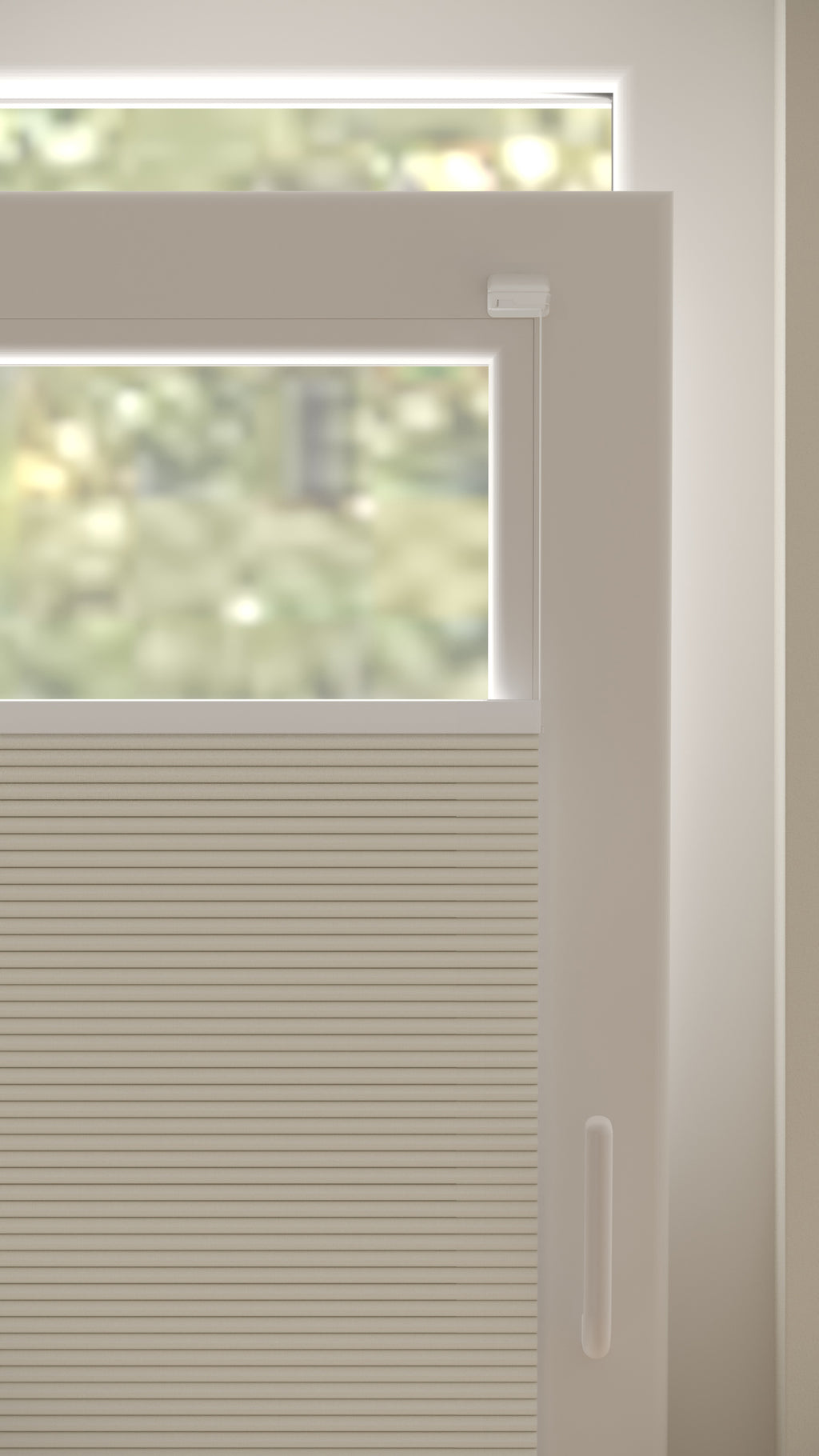 Plissé Gordijn Parijs Lichtzand Verduister 5160 Draai Kiep Afbeelding 2