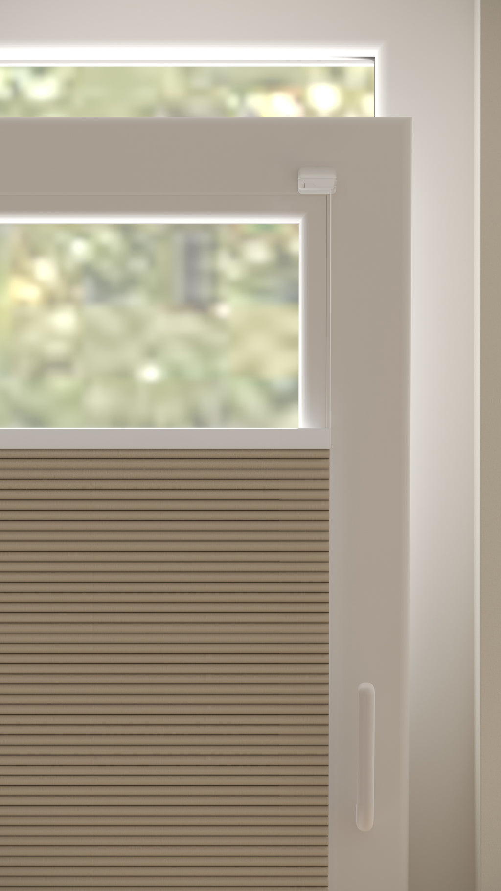 Plissé Gordijn Parijs Zand Verduister 5170 Draai Kiep Afbeelding 2