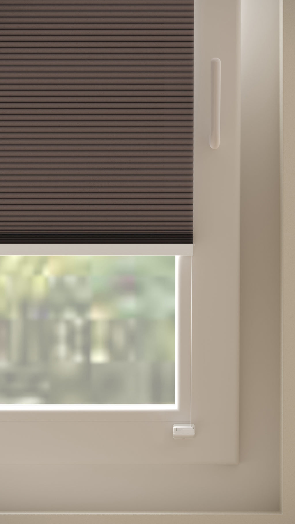 Plissé gordijnen Parijs Donkergrijs Verduister 5210 - Draai/kiep