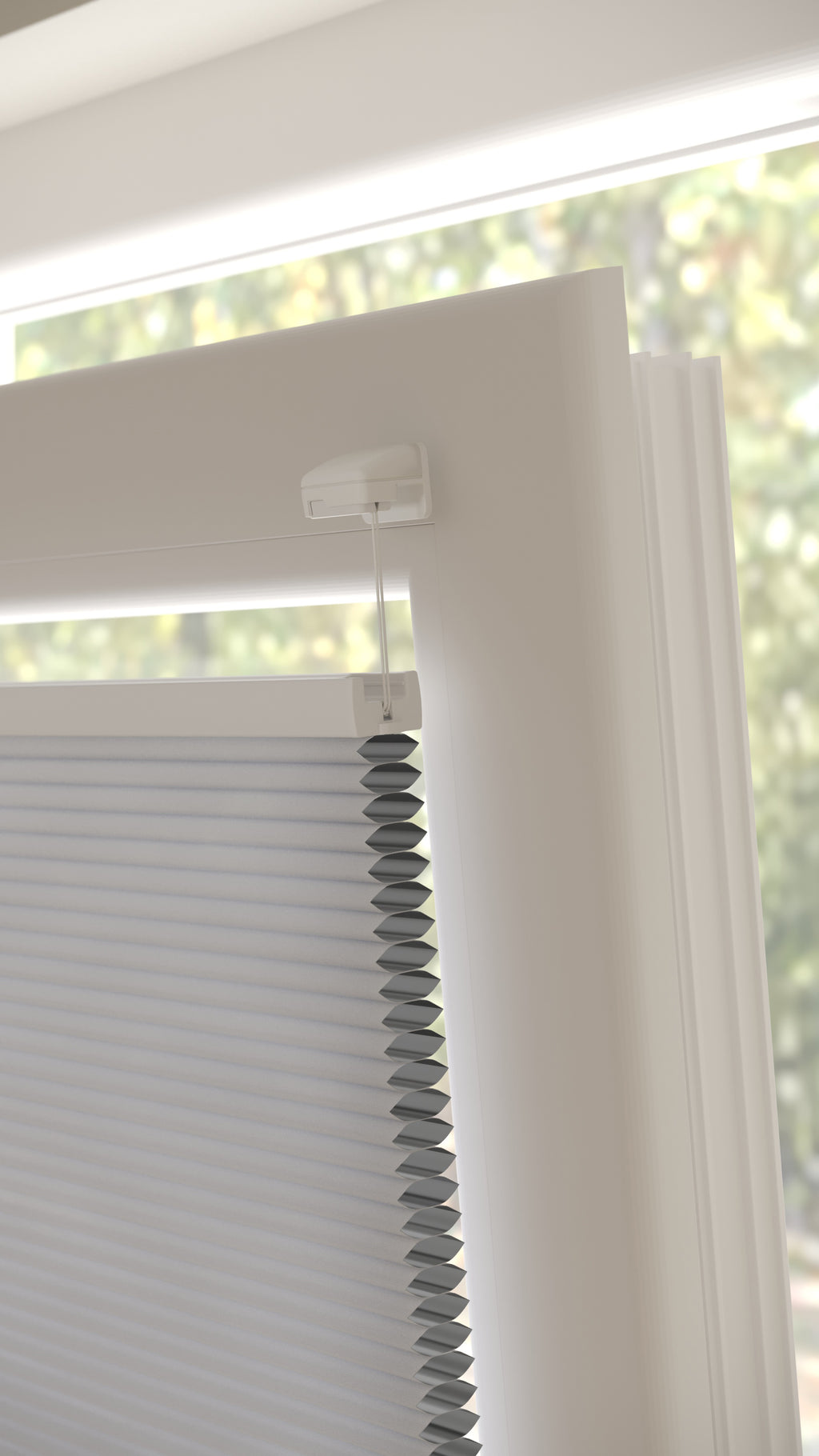 Plissé gordijnen Parijs Grijs Verduister 5220 - Draai/kiep