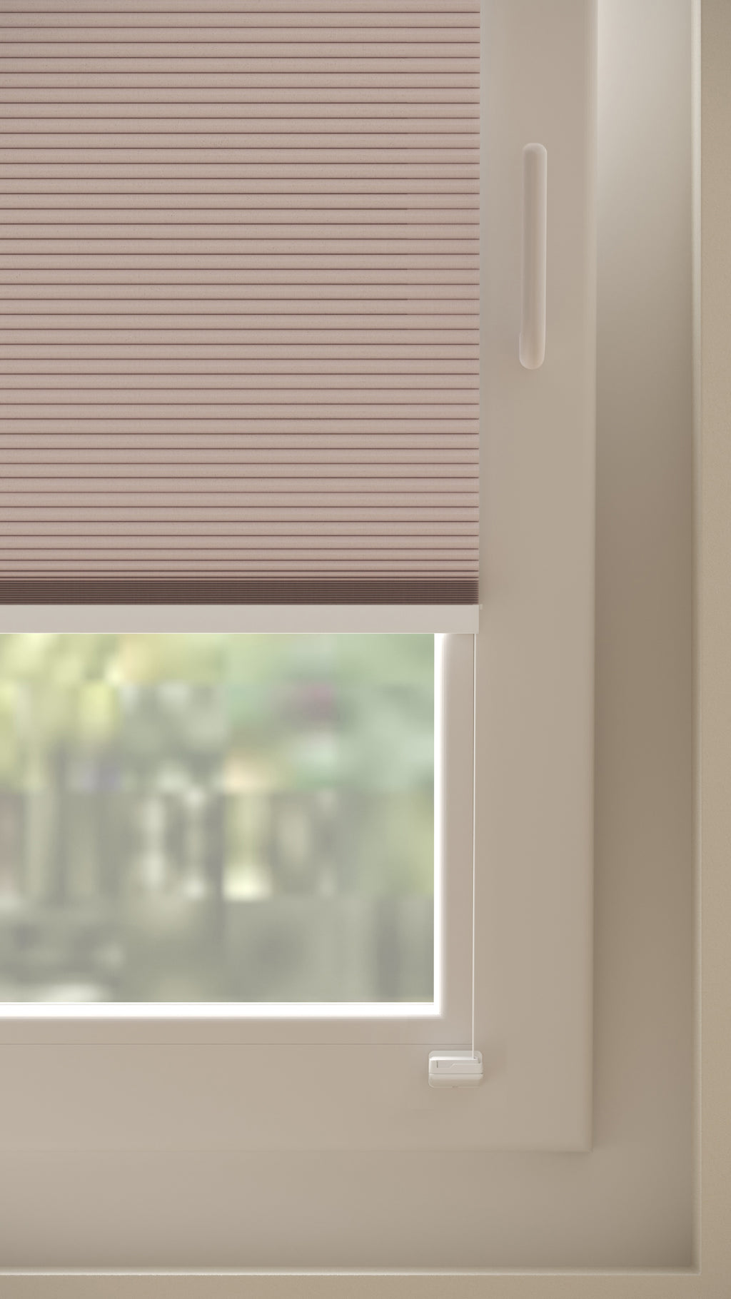 Plissé gordijnen Parijs Oud Roze Verduister 746-04 - Draai/kiep