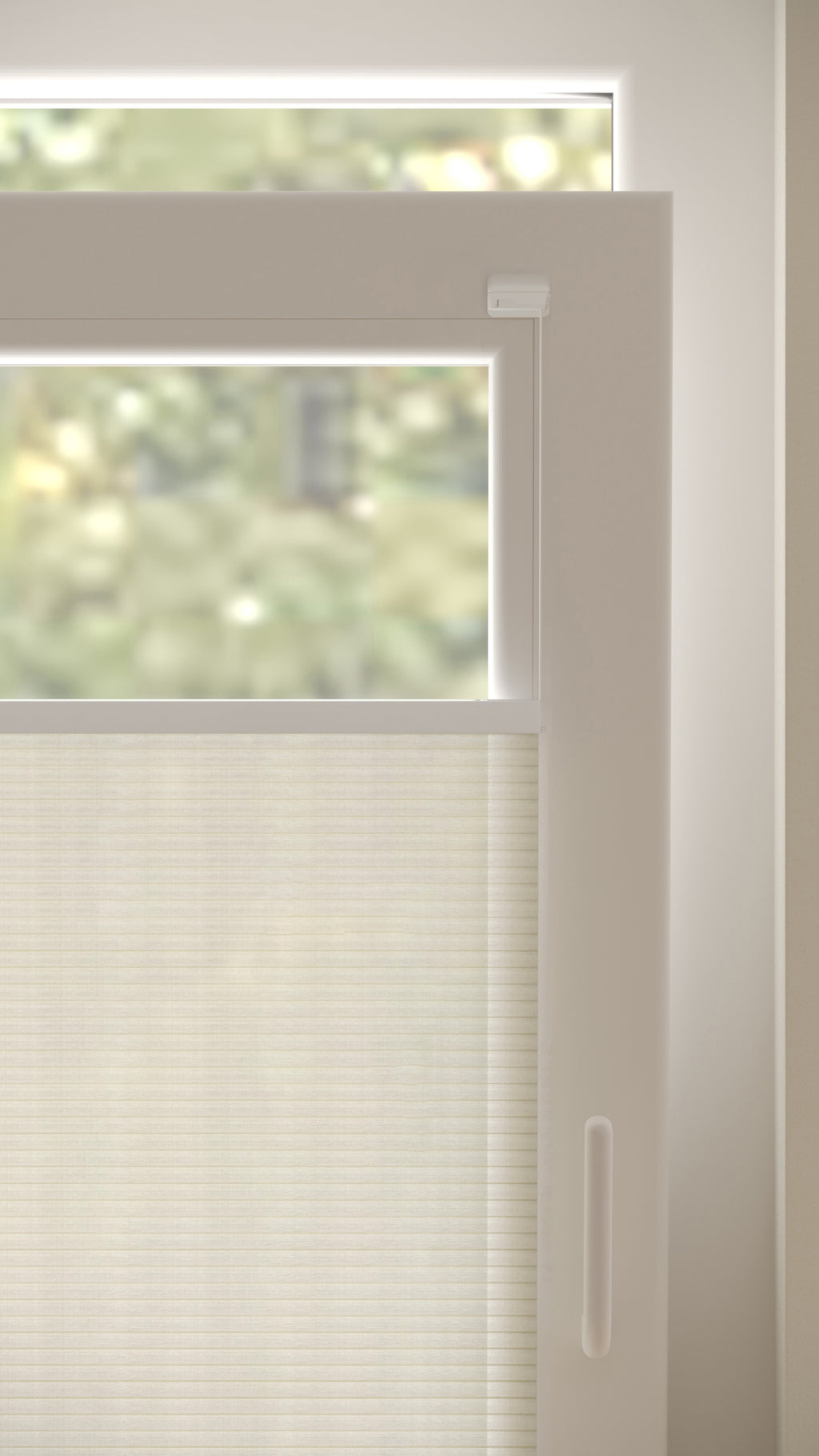 Plissé gordijnen Saint-Tropez Naturel 01 - Draai/kiep