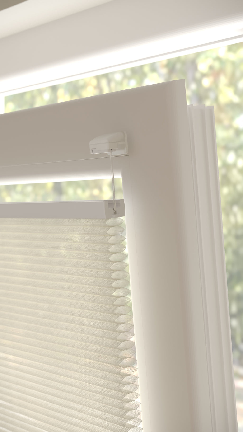 Plissé gordijnen Saint-Tropez Naturel 01 - Draai/kiep