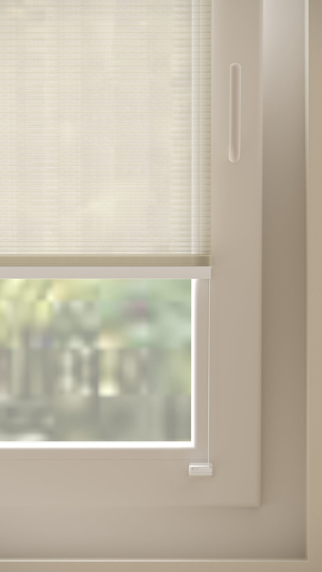 Plissé gordijnen Saint-Tropez Naturel 01 - Draai/kiep