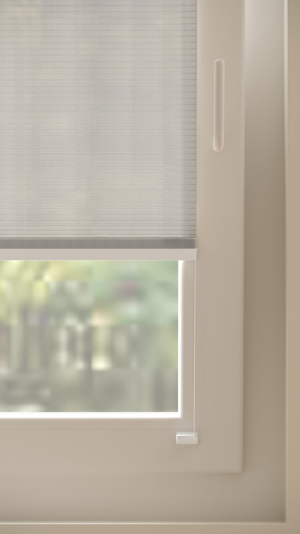 Plissé gordijnen Saint-Tropez Lichtgrijs 04 - Draai/kiep