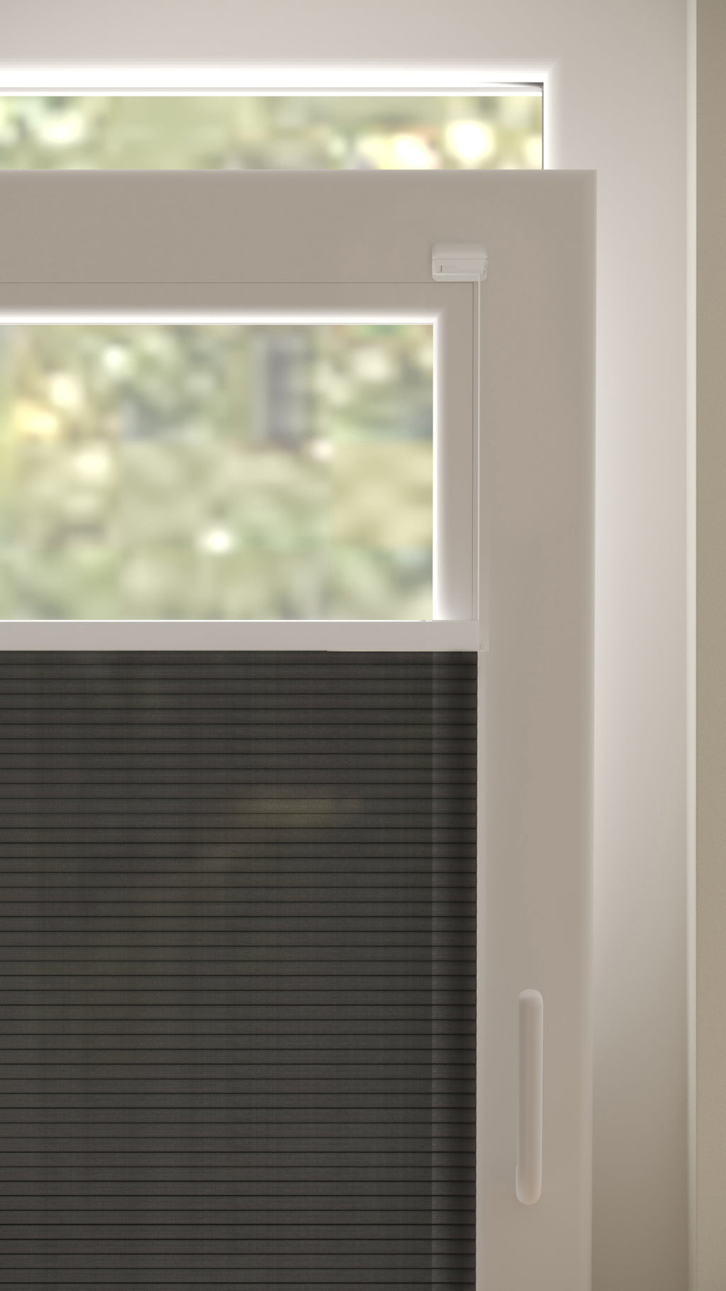 Plissé gordijnen Saint-Tropez Antraciet 05 - Draai/kiep