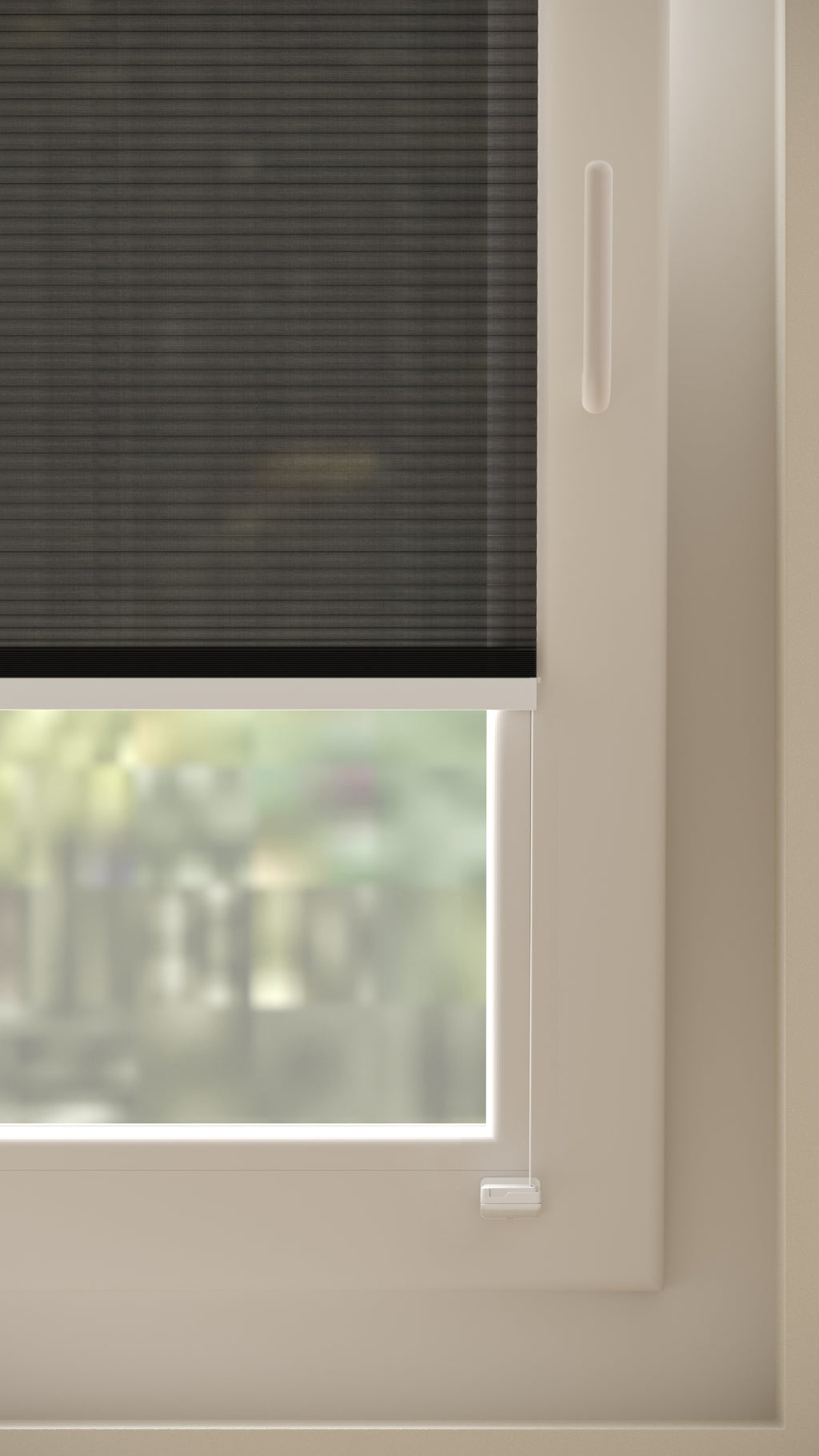 Plissé gordijnen Saint-Tropez Antraciet 05 - Draai/kiep