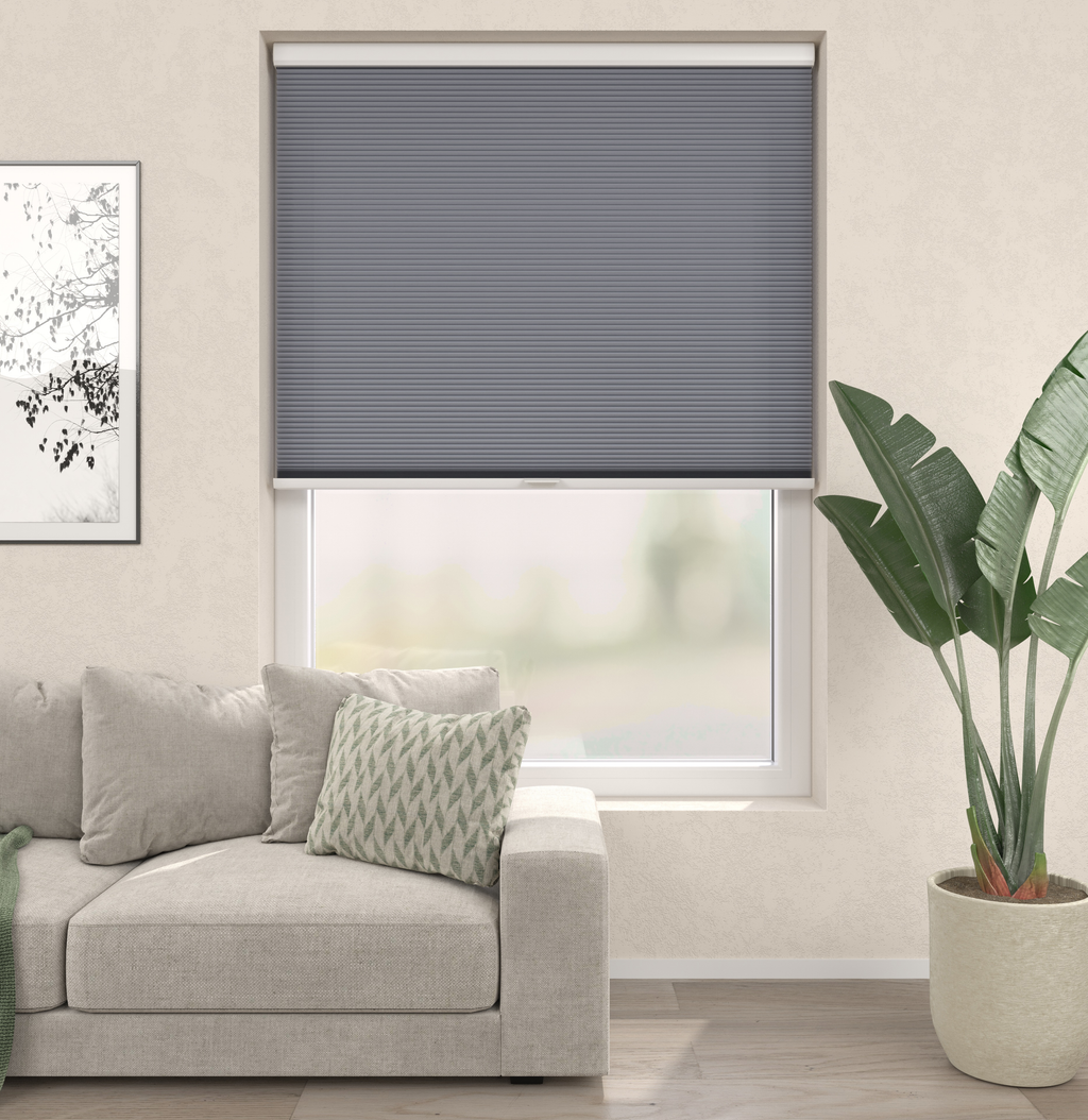 Plissé Gordijn Premium Parijs Grijs 220 Afbeelding 1