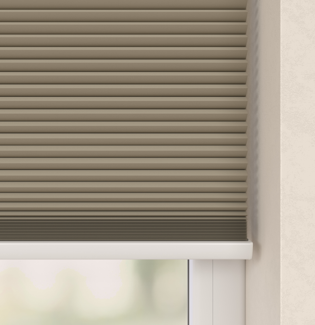 Plissé Gordijn Premium Monaco Zand Verduister 04 Afbeelding 2