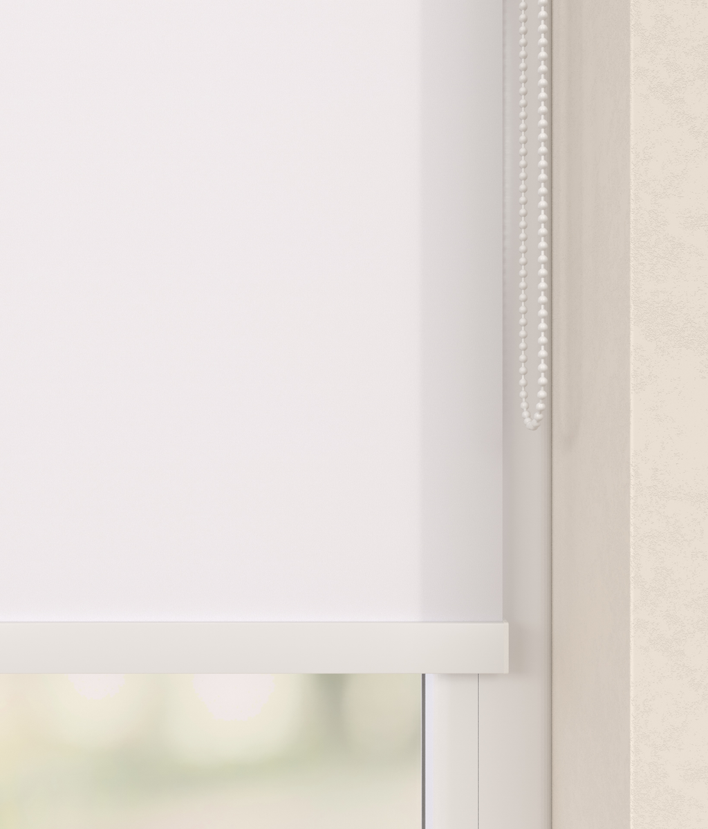 Elektrisch Rolgordijn Rome Wit 150 Afbeelding 2