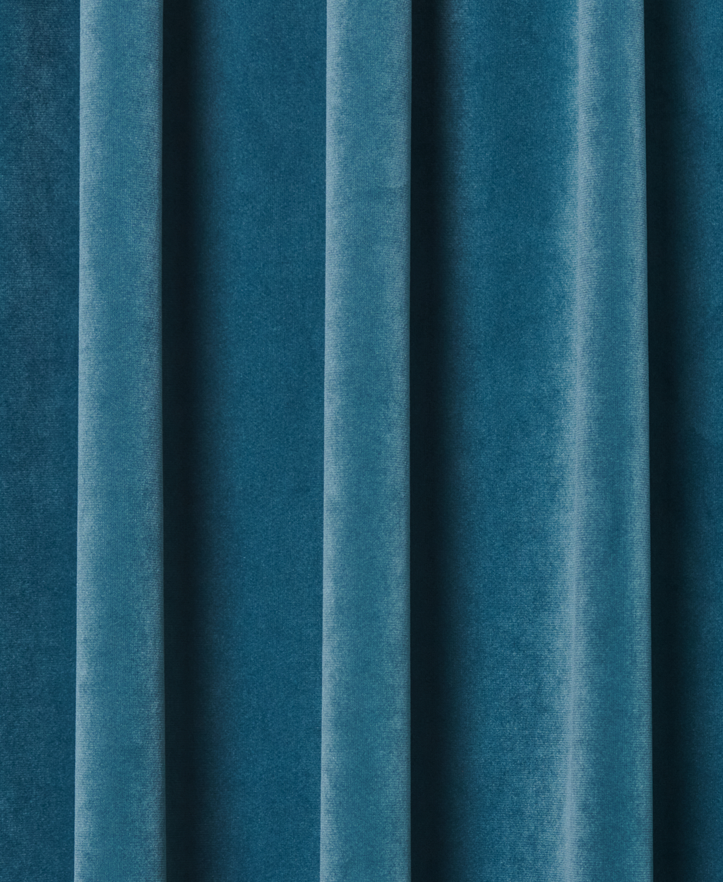 Gordijn Trend Velours Smaragd Blauw 87 Afbeelding 1