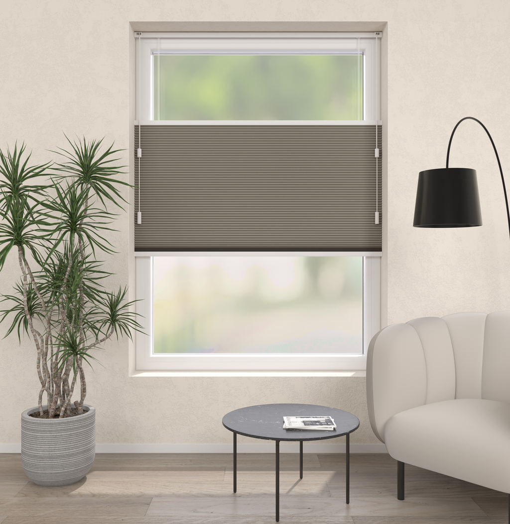 Plissé Gordijn Monaco Zand 04 Afbeelding 1