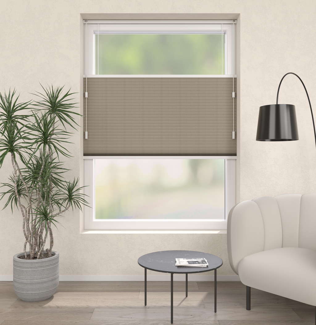 Plissé Gordijn Trend Zand 04 Afbeelding 1