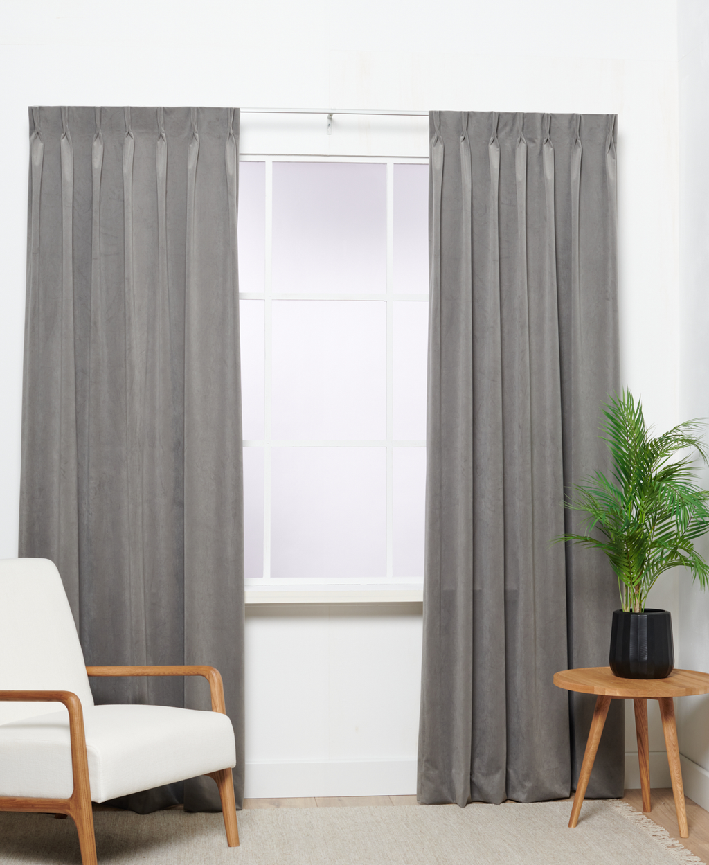 Trend Velours Grijs 91