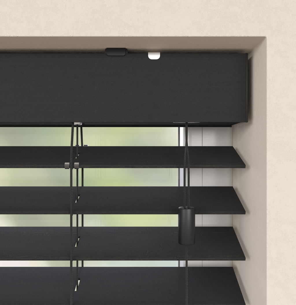 Bamboe Jaloezie Zwart Afbeelding 2