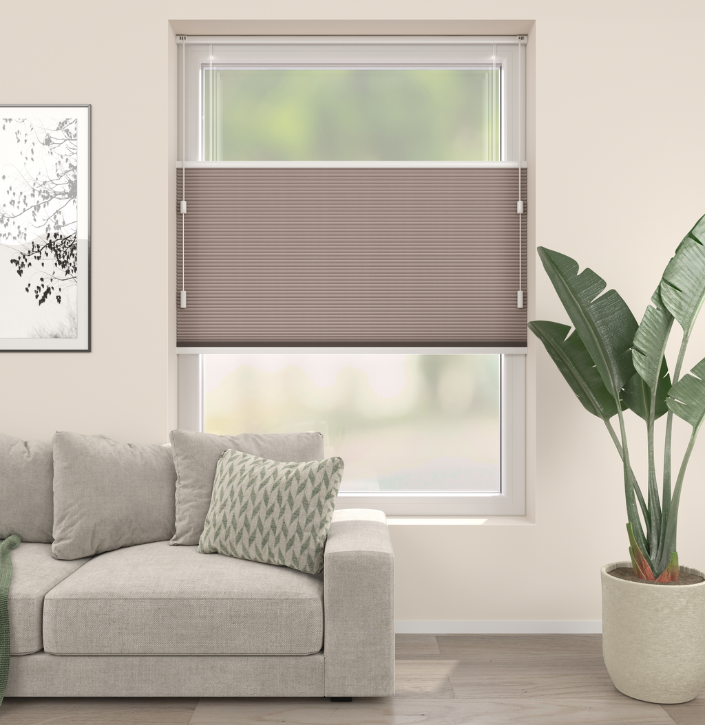 Plissé gordijnen Parijs Oud Roze 741-20