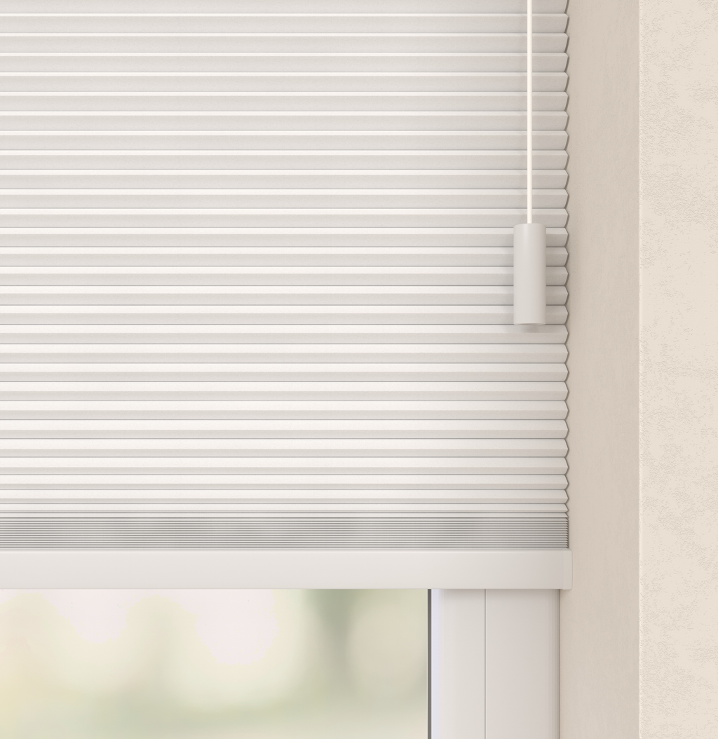 Plissé Gordijn Parijs Wit 100 Afbeelding 2