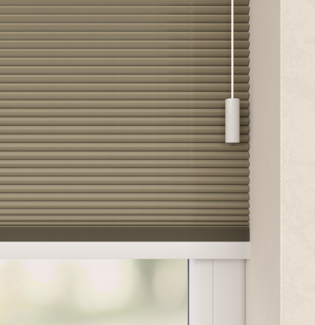 Plissé Gordijn Parijs Zand 170 Afbeelding 2