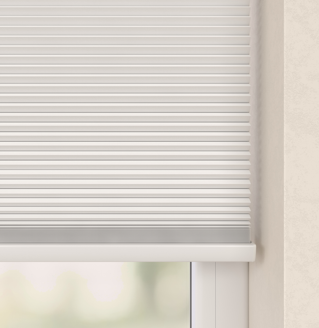 Elektrisch Plissé Gordijn Parijs Wit Verduister 5100 Afbeelding 2