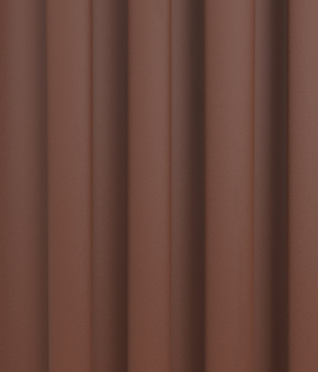 Gordijn Verduistergordijn Roest Afbeelding 1