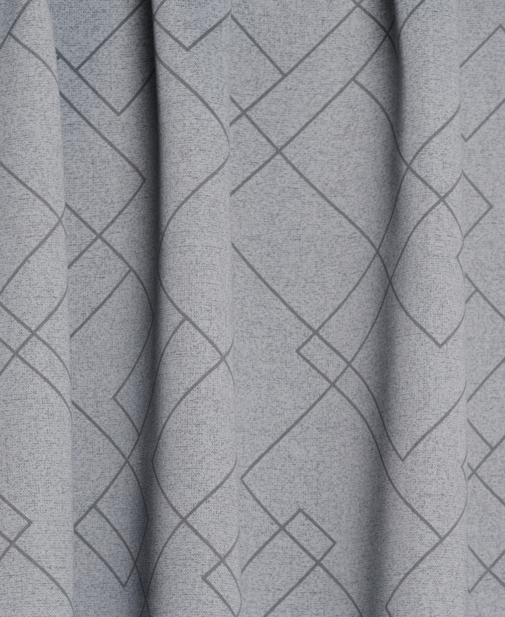 Gordijn Verduister Design Blaine Grijs 1005a Afbeelding 1