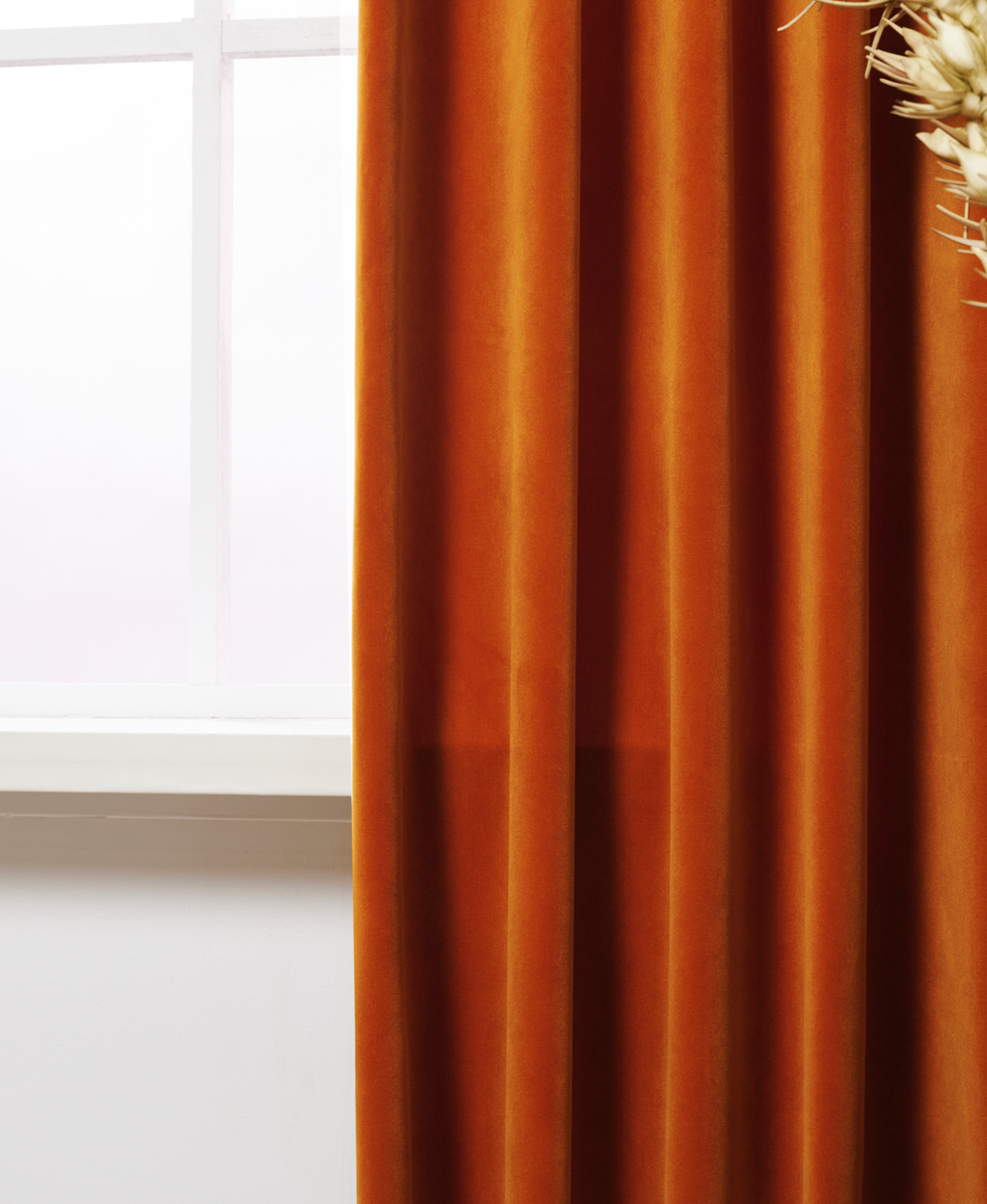 Gordijn Luxury Velvet Oranje 302 Afbeelding 2