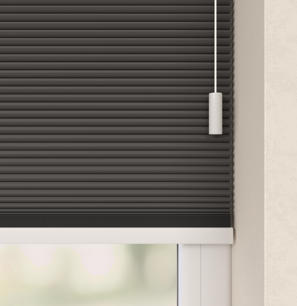 Plissé Gordijn Monaco Antraciet 12 Afbeelding 2