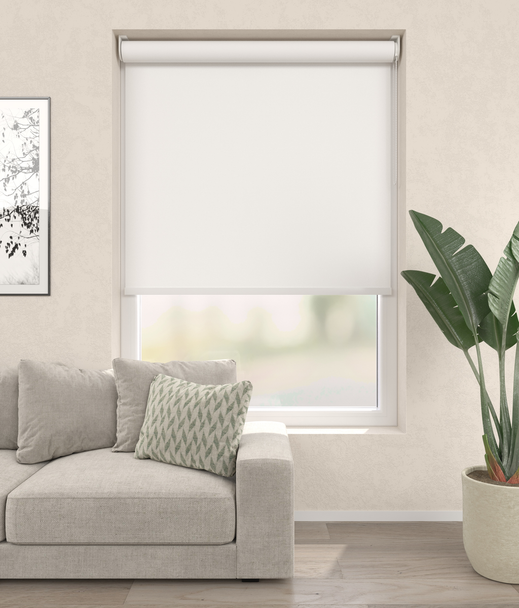 Rolgordijn Rome Verduister Wit 5150 Afbeelding 1