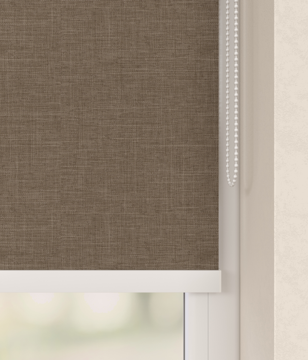 Rolgordijn Toscane Linnenlook Taupe 5300 Afbeelding 2