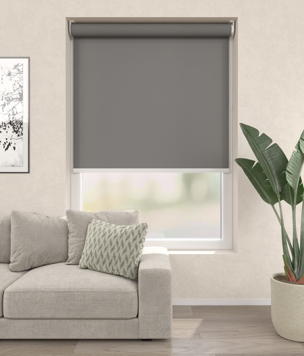 Rolgordijn Bologna Donkergrijs 4601 Afbeelding 1