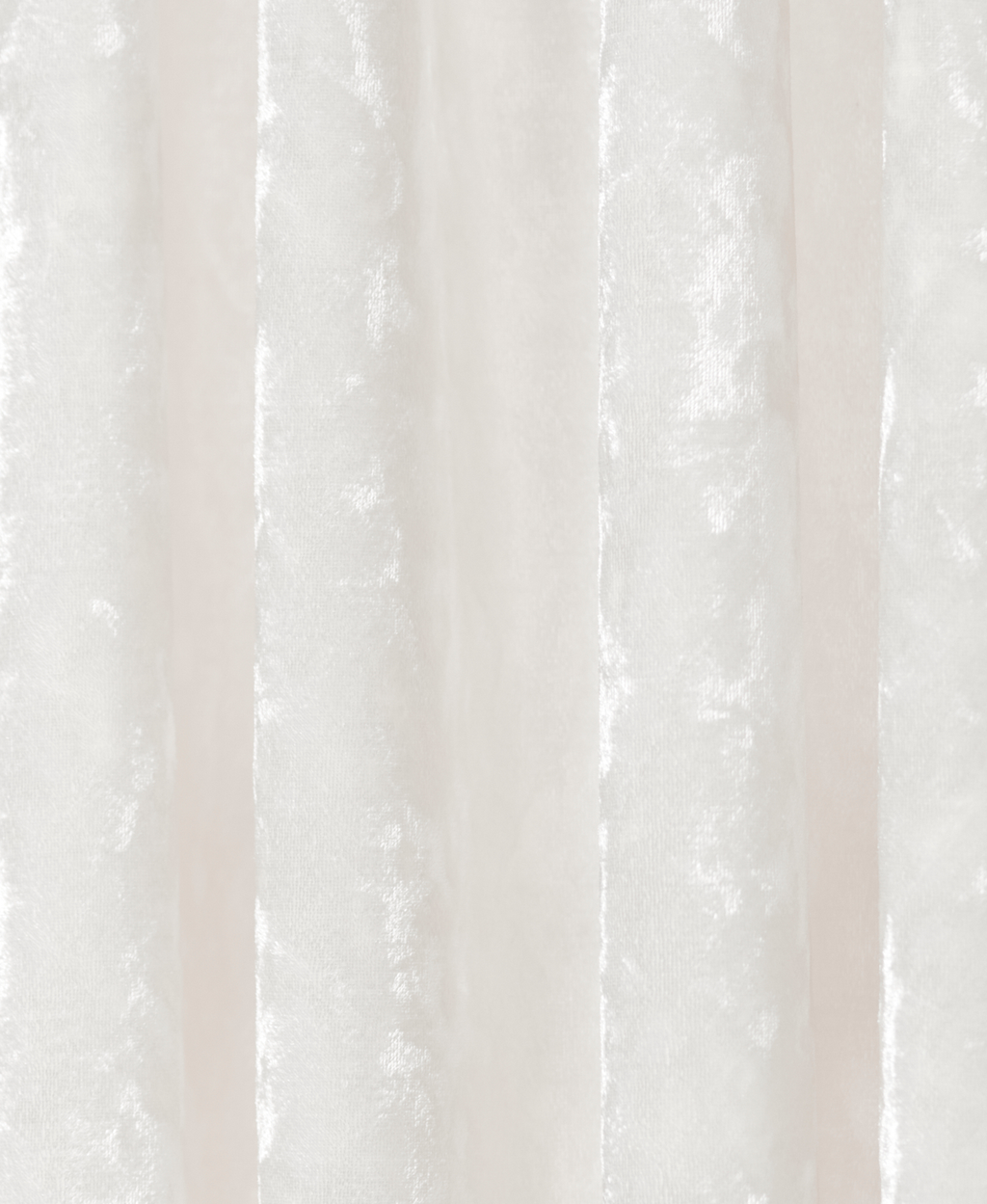 Gordijn Shiny Velvet Wit 5 Afbeelding 1