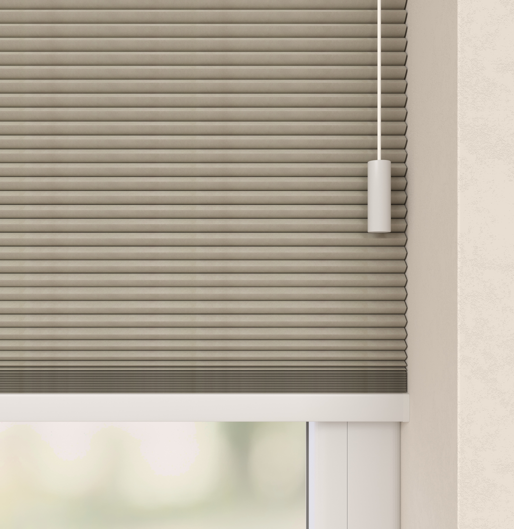 Plissé Gordijn Trend Zand Verduister 04 Afbeelding 2