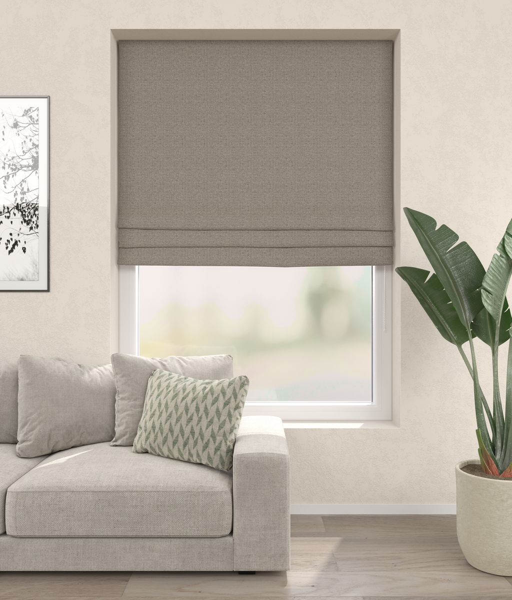 Vouwgordijn Liso Grijs Taupe 09 Afbeelding 1