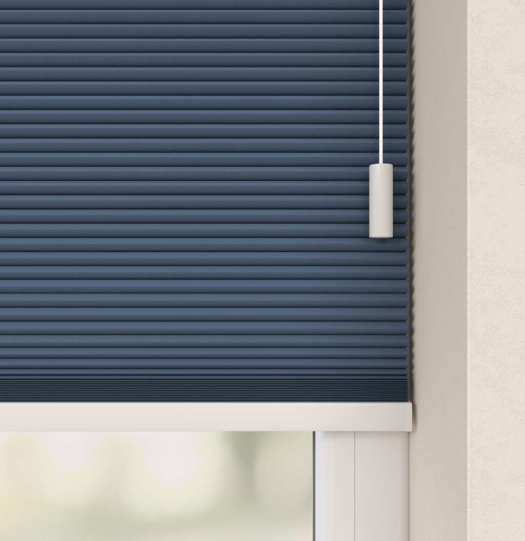 Plissé Gordijn Monaco Blauw Verduister 09 Afbeelding 2