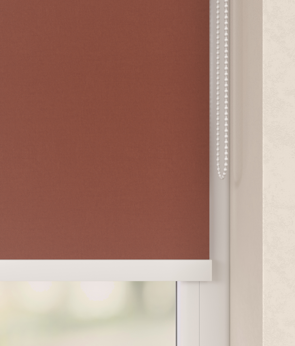 Gordijn Milaan Velours Terracotta 4300 Afbeelding 2