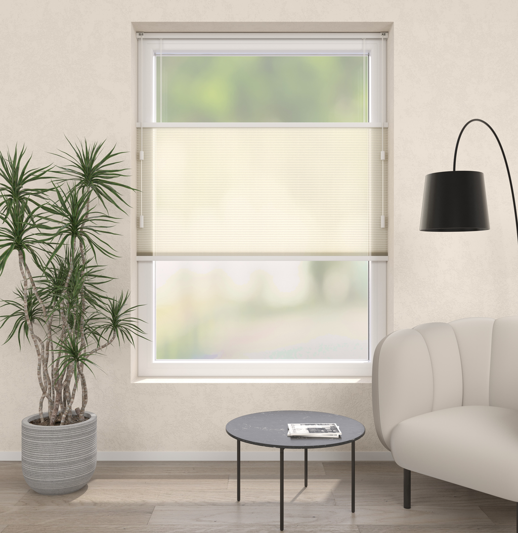 Plissé gordijnen Saint-Tropez Naturel 01