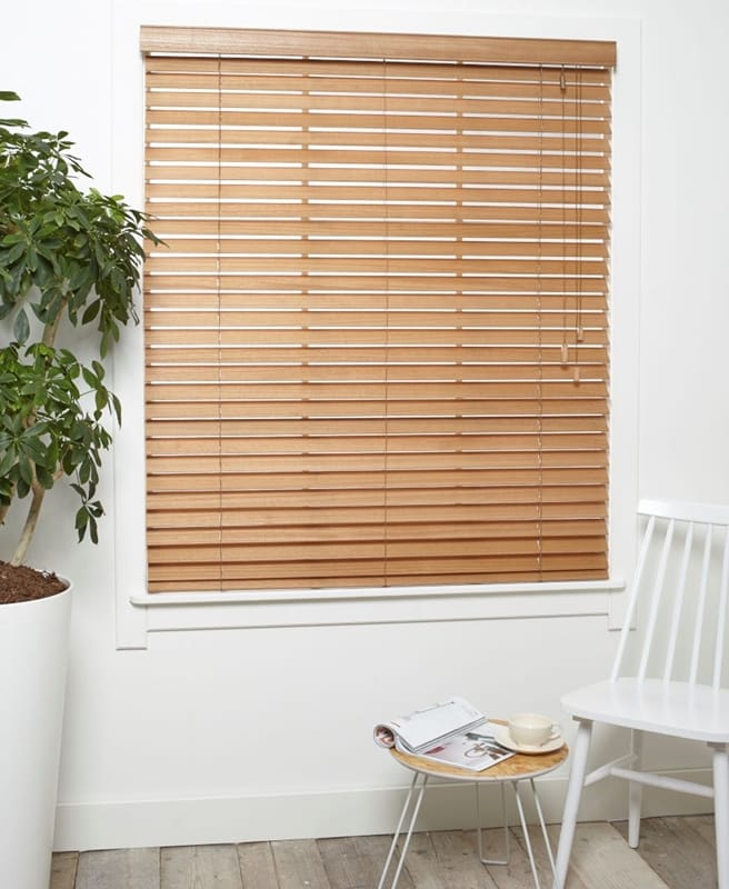 Houten Jaloezie Luxe Toscaans Eiken Afbeelding 1