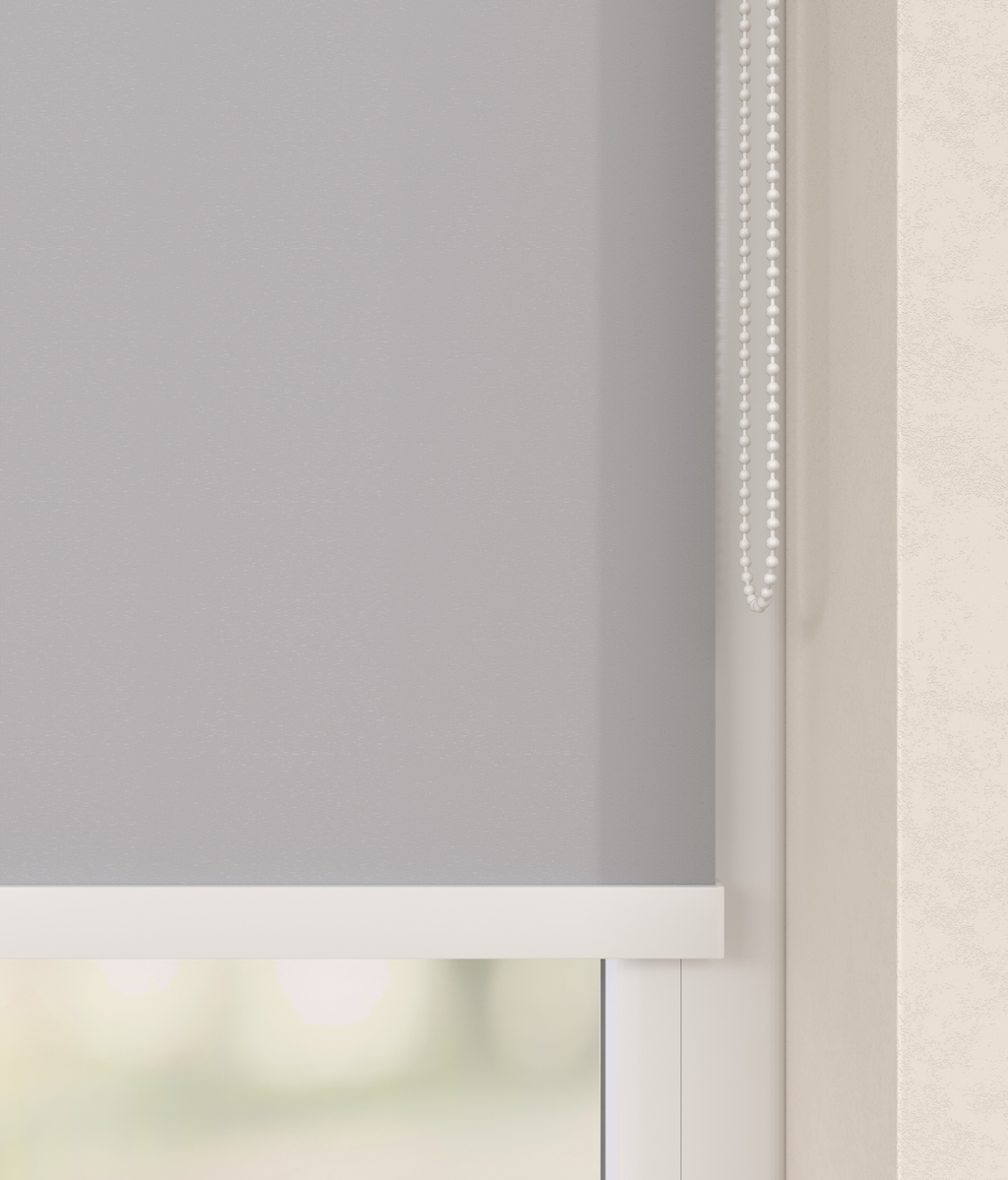 Elektrisch Rolgordijn Rome Lichtgrijs 600 Afbeelding 2