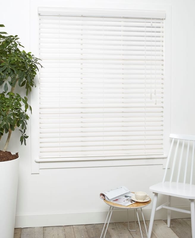 Houten Jaloezie Luxe Off White Afbeelding 1