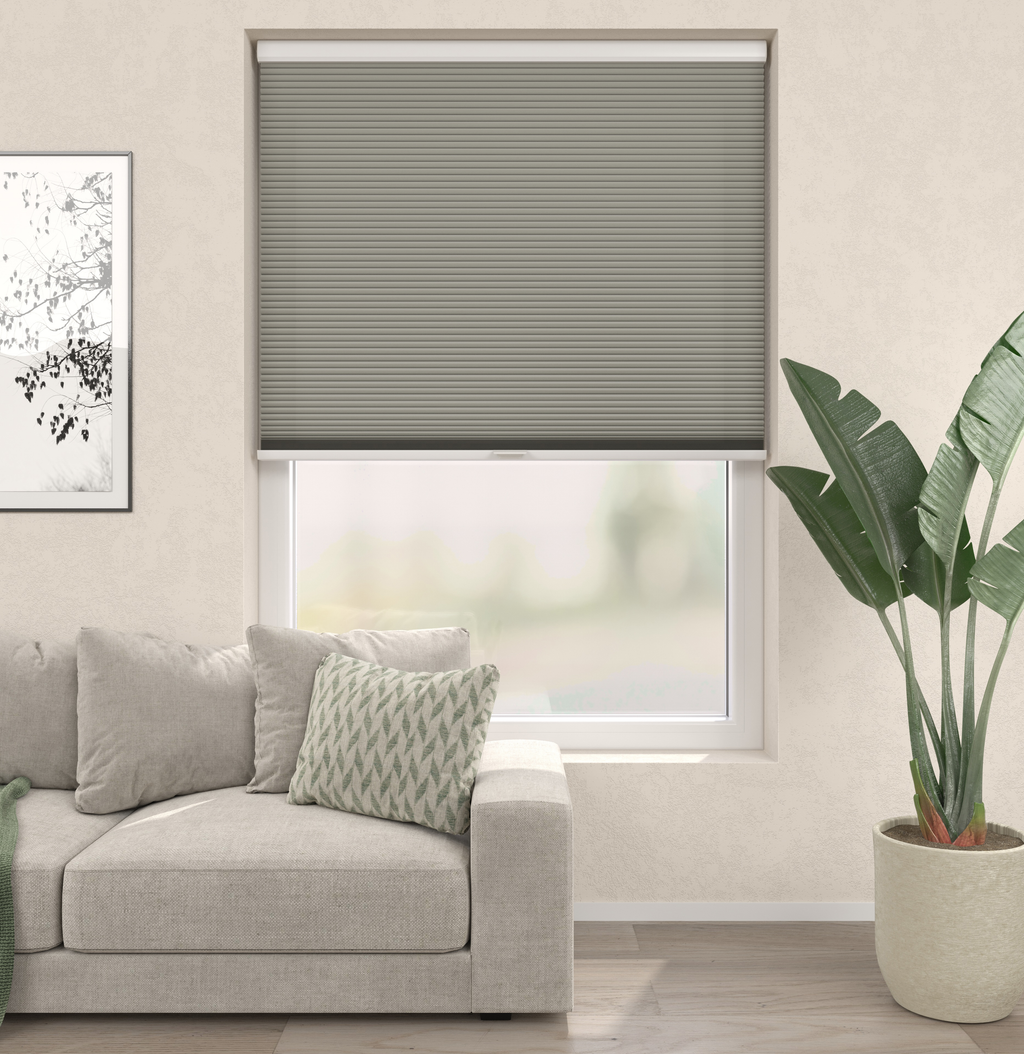 Elektrisch Plissé Gordijn Monaco Lichtgrijs 10 Afbeelding 1