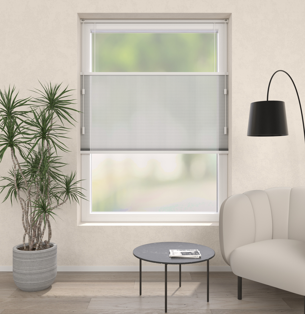 Plissé gordijnen Saint-Tropez Lichtgrijs 04